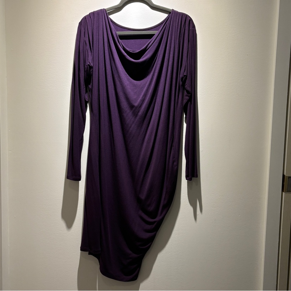 Encircled Revolve Dress in Plum, size medium